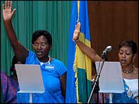 Parlamentares em Ruanda