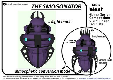 Krulius' Spaceship - The Smogonator