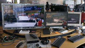 The BBC's HD HTTP adaptive bitrate streaming experiment on three screens