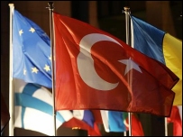 Türkiye ve AB bayrakları