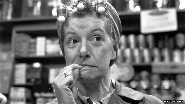 Jean Alexander as Hilda Ogden in Coronation Street