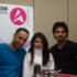 Bhagyashree with Raj & Pablo
