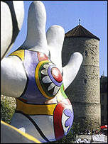 Niki de Saint Phalle sculpture