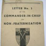 Non Fraternisation Booklet