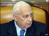 شیرون کے منصوبے کو سخت مخالفت کا سامنا ہے