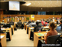 کنفرانس در پارلمان اروپا