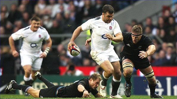 England number eight Nick Easter