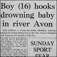 Sam Rogers (left) and 16-year-old, Joe Shaw