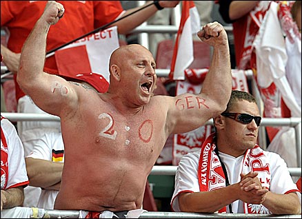Polish fan predicts a 2-0 win for his side