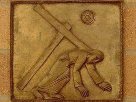 Jesus falls for a second time