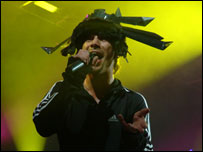 Jamiroquai on stage