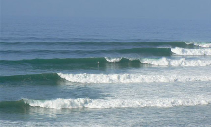 Perfect point lines. Aussie charger Joe Williams is in there somewhere. Pic: Joe/Amy Williams. Feb 07