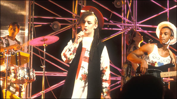 Culture Club on Top of the Pops in 1982 