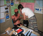 Jill Gillanders in Zambia