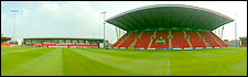 Crewe Alexandra - The view from the Centre Circle