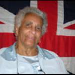 Faith Matyszak, of Brighton, after being filmed for BBC South East Today, June 2005.