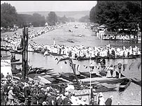 Olympic Rowing in Henley 1908