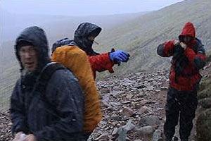 Kelvin and his friends attempt to climb Ben Nevis, Scafel Pike and Snowdon in 24 hours