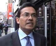 Muquim Ahmed, owner of Cafe Naz