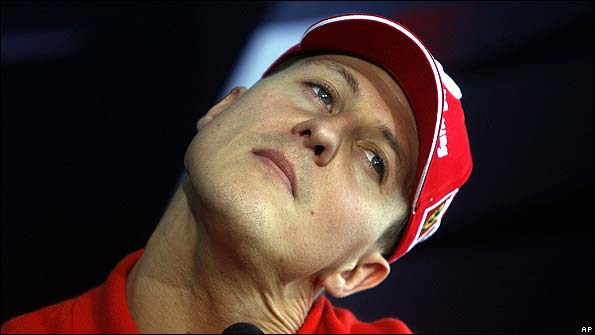 Michael Schumacher's neck injury prevented his comeback