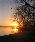 Warwickshire sunset 
