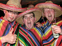 Clubbing the night away