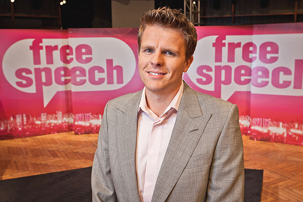Presenter Jake Humphrey
