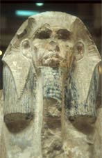 A statue of Djoser, from Sakkara