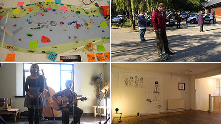 A selection of images from last year's Made in Roath festival, courtesy of Fra Beecher