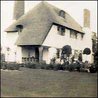 Original Tooth's Cottage with thatched roof