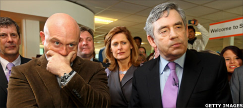 Gordon Brown in Leamington Spa