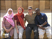 Andrew Webster and friends at Thatta