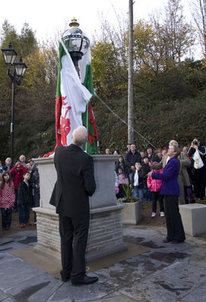 Unveiling of the Lady with the lamp statue
