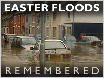 Easter Floods remembered graphic