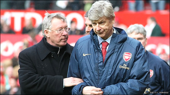 Sir Alex Ferguson and Arsene Wenger 