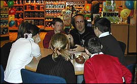 Shane O'Connor presenting