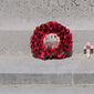 'Their Name Liveth Forever More' - The memorial stone at the site