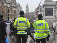 Policemen in London