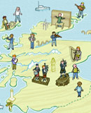 map of musical scotland