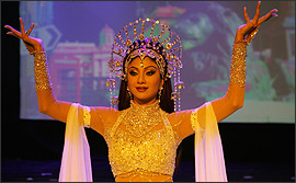 Big Brother star, Shilpa Shetty in Miss Bollywood