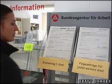 German job centre - file pic