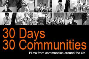 30 Days, 30 Communities logo