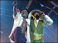 Neville Staple and Amlak Tafari