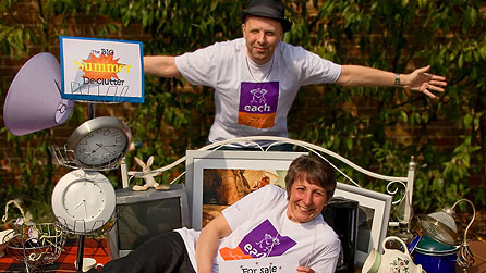 James Hazell and Sally Burch