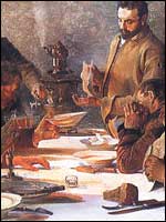 Wigilia being celebrated