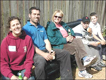 Taking a well-earned break!