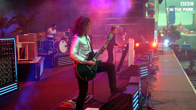 The Killers at T in the Park 2009