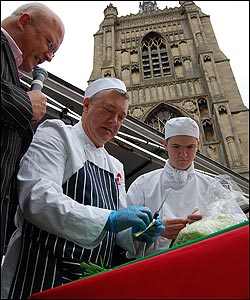 Stephen Bumfrey at the Big Skill Event.