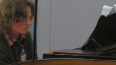 Image from BBC Radio 3 Pianothon, Leeds 2009
