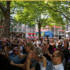 A Packed Crowd listen to the Lightning Seeds perform